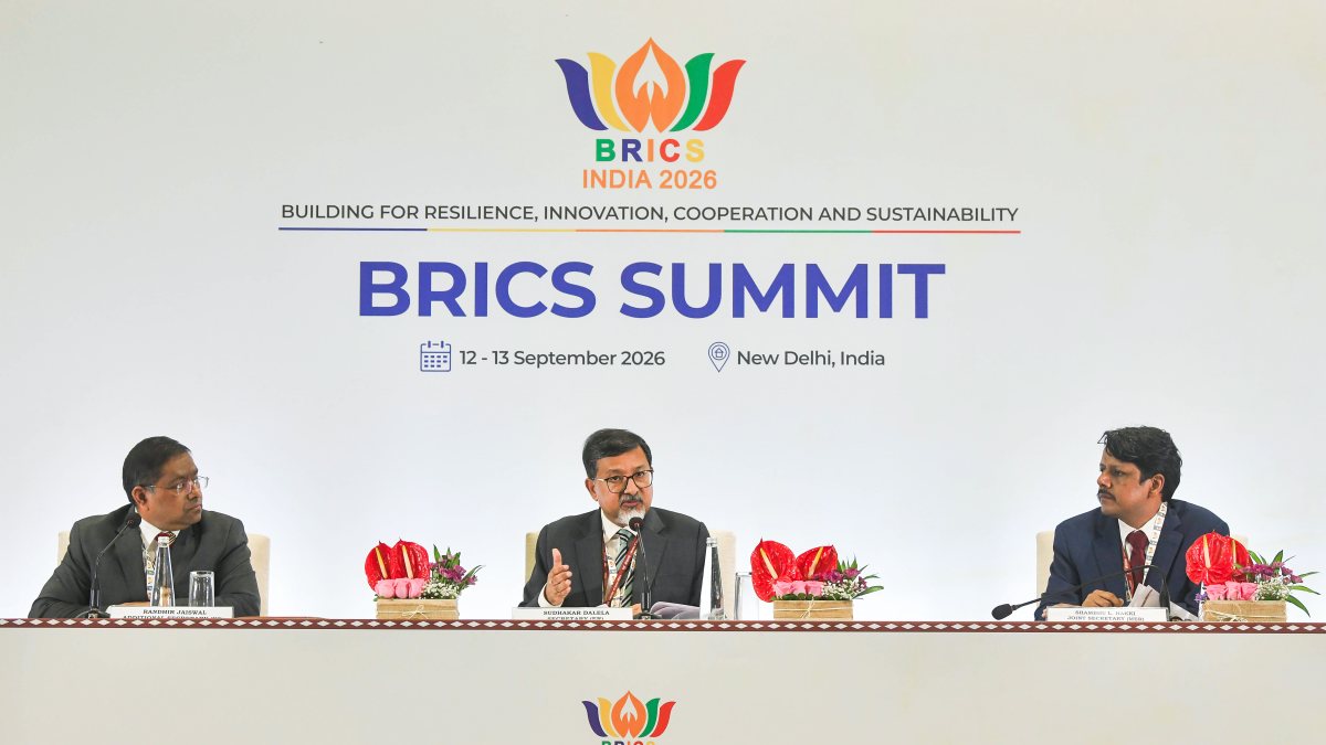 MEA briefs media on 18th BRICS Summit 2026