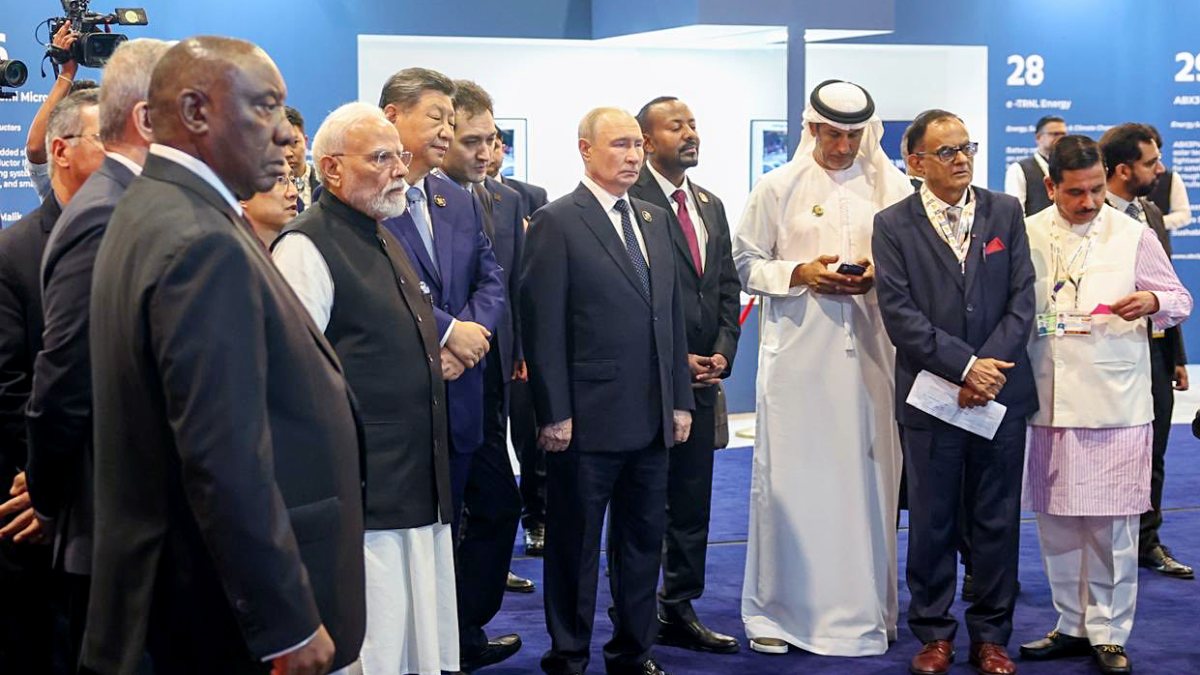 PM Modi and BRICS leaders visit Bharat Innovates expo in Delhi