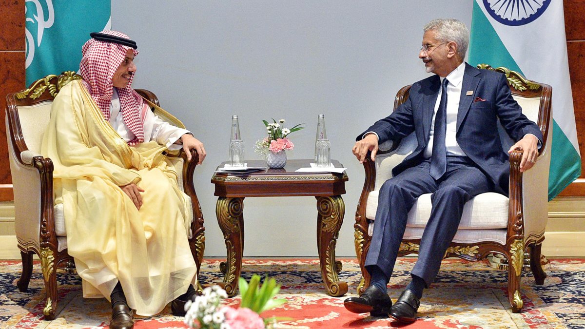 Jaishankar meets Saudi foreign minister at BRICS summit
