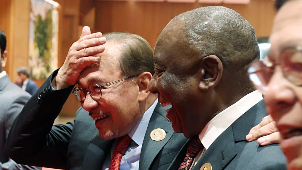 Ramaphosa and Anwar meet at BRICS summit in New Delhi