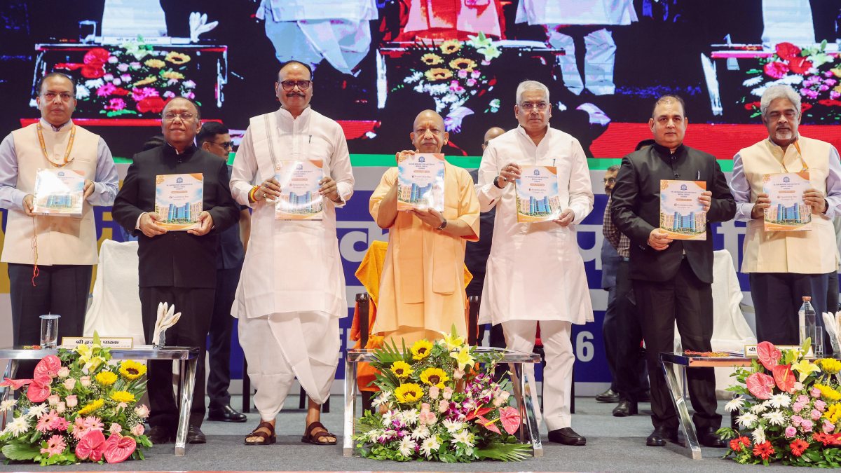 Yogi Adityanath releases book at RMLIMS foundation day in Lucknow
