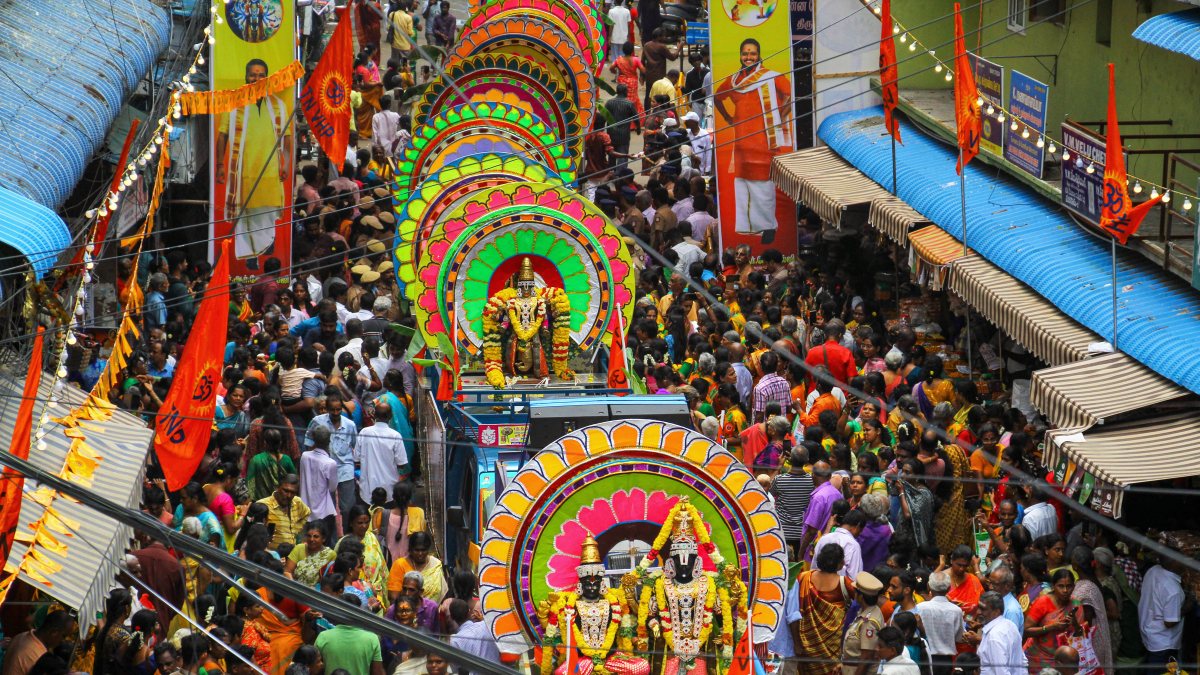 Tirupati Tirukudai Ubhaya Utsava procession begins in Chennai