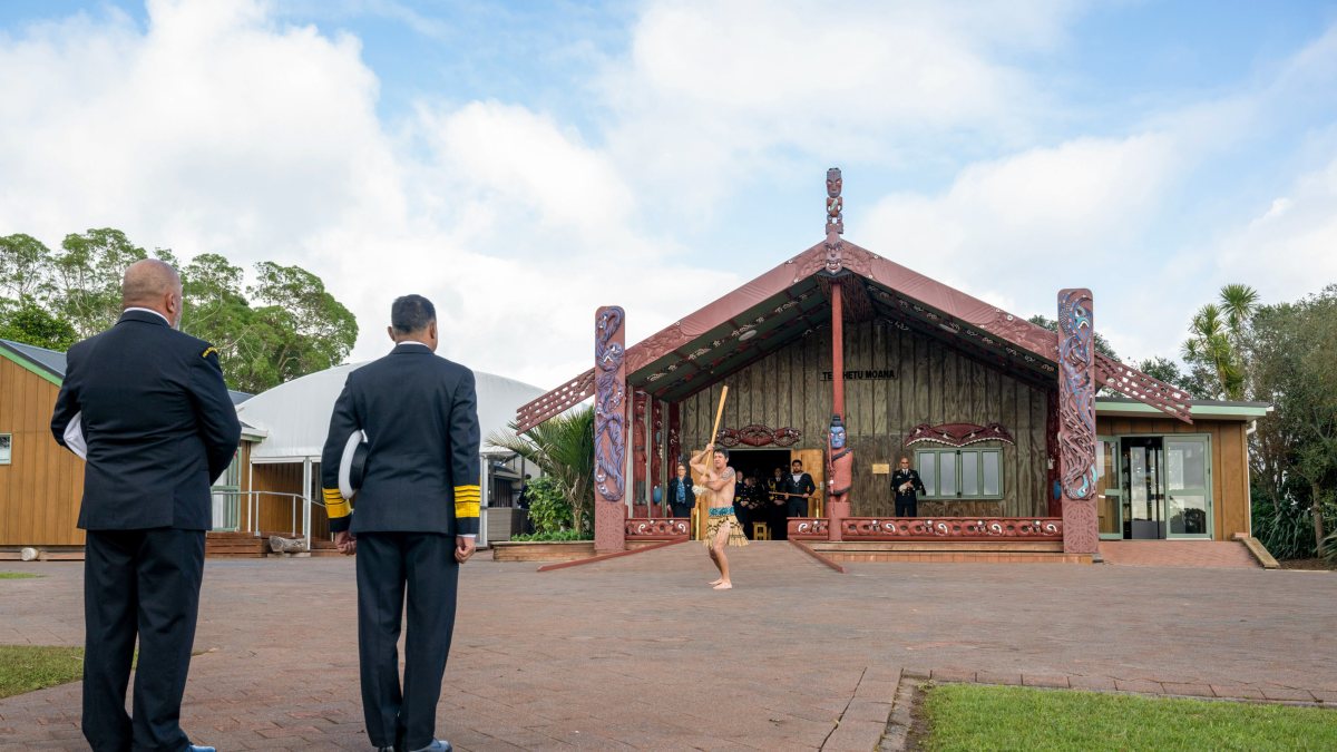 Indian Navy chief receives Maori welcome in Auckland
