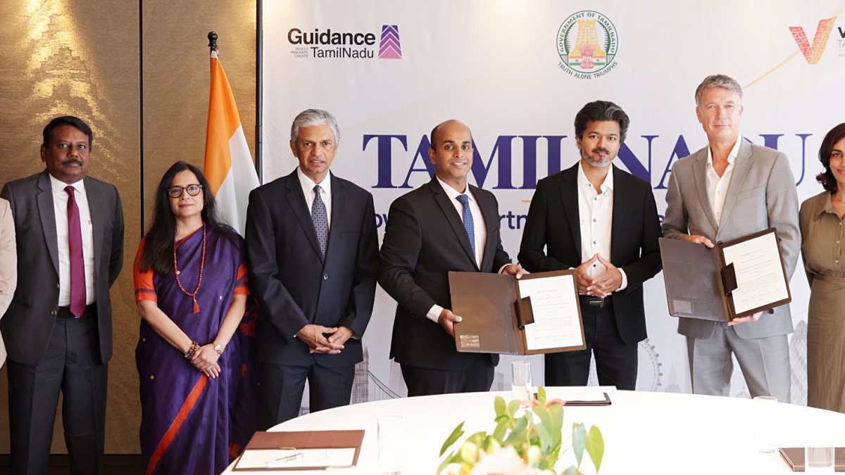 Tamil Nadu CM Vijay attends Rs 11,000 crore MoU signing in London