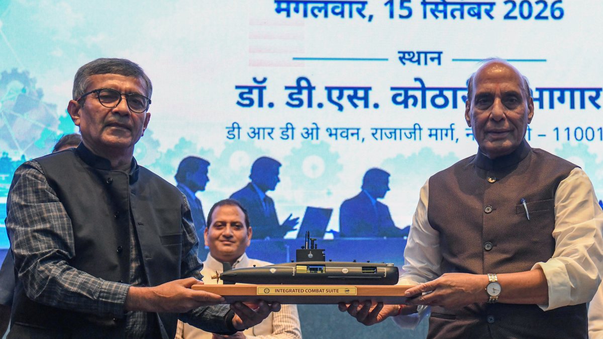 Rajnath Singh attends DRDO industry synergy meet in Delhi
