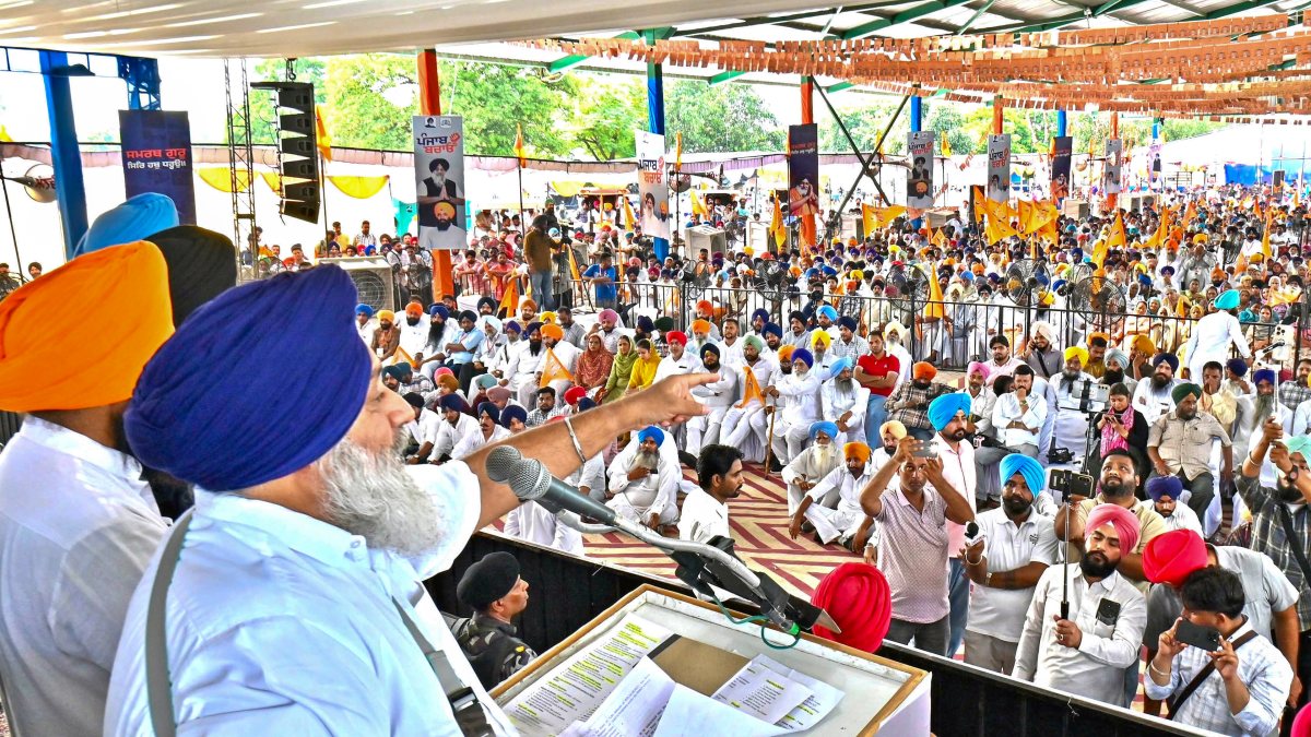 Sukhbir Singh Badal addresses Punjab Bachao Campaign rally