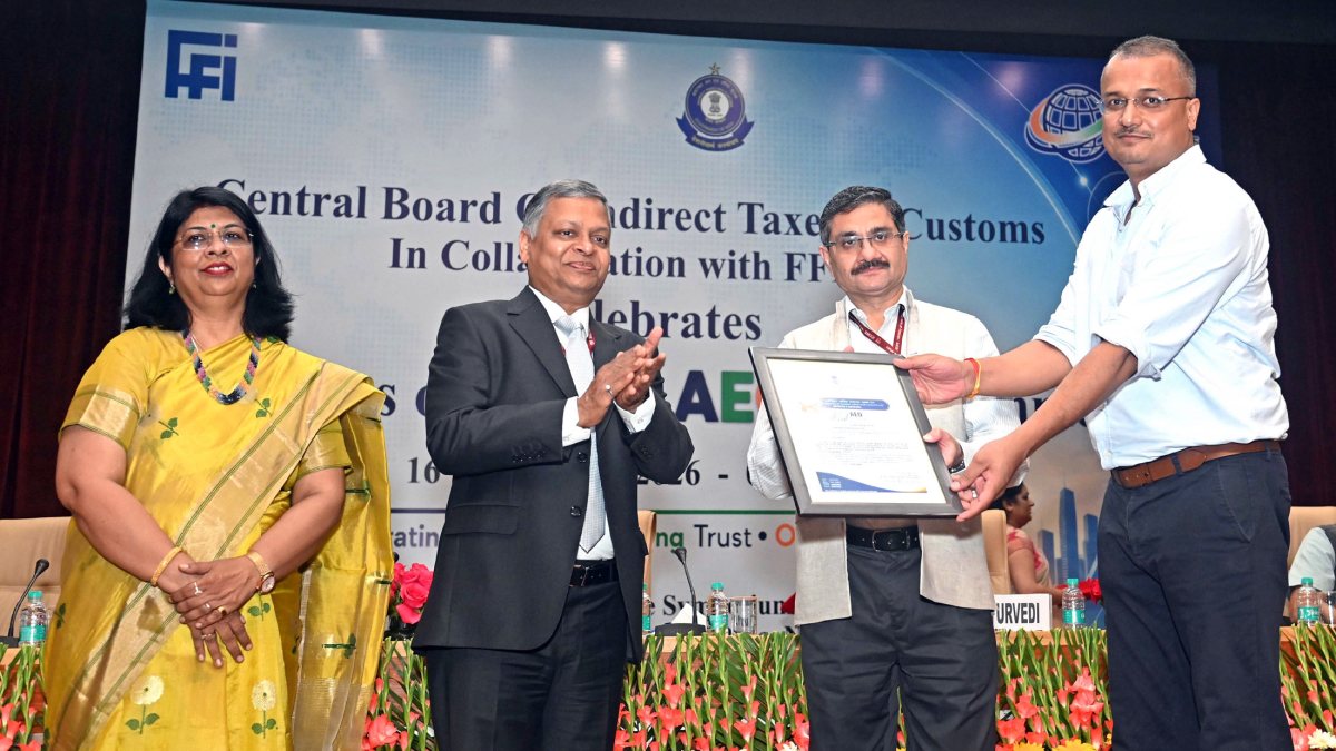 CBIC chairman releases publication marking 10 years of AEO programme