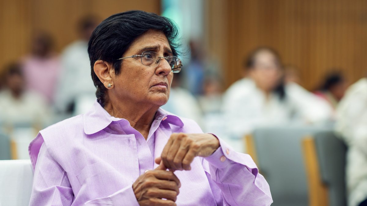 Kiran Bedi attends Ozone SHIELD launch in New Delhi