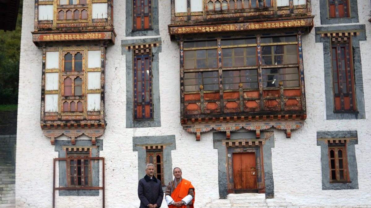 Jaishankar visits Kurjey Lhakhang monastery in Bhutan