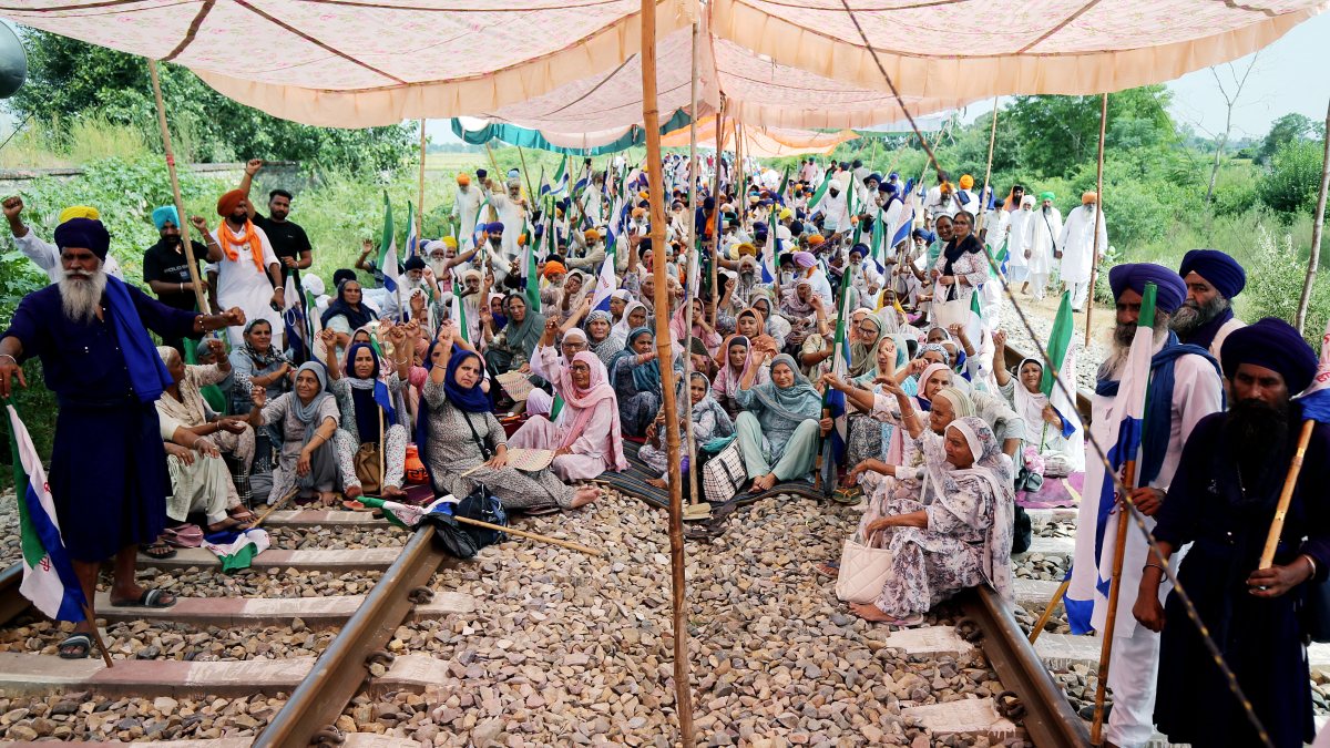 Farmers block railway tracks in Amritsar over pending demands