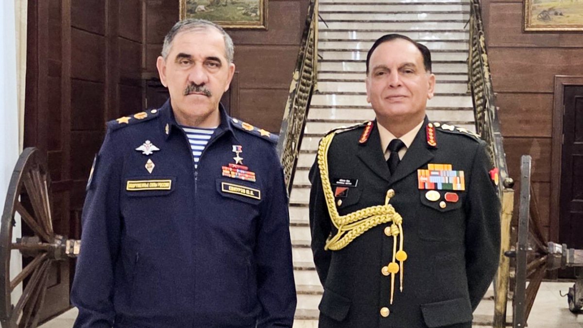 Indian army chief meets Russian deputy defence minister in Moscow