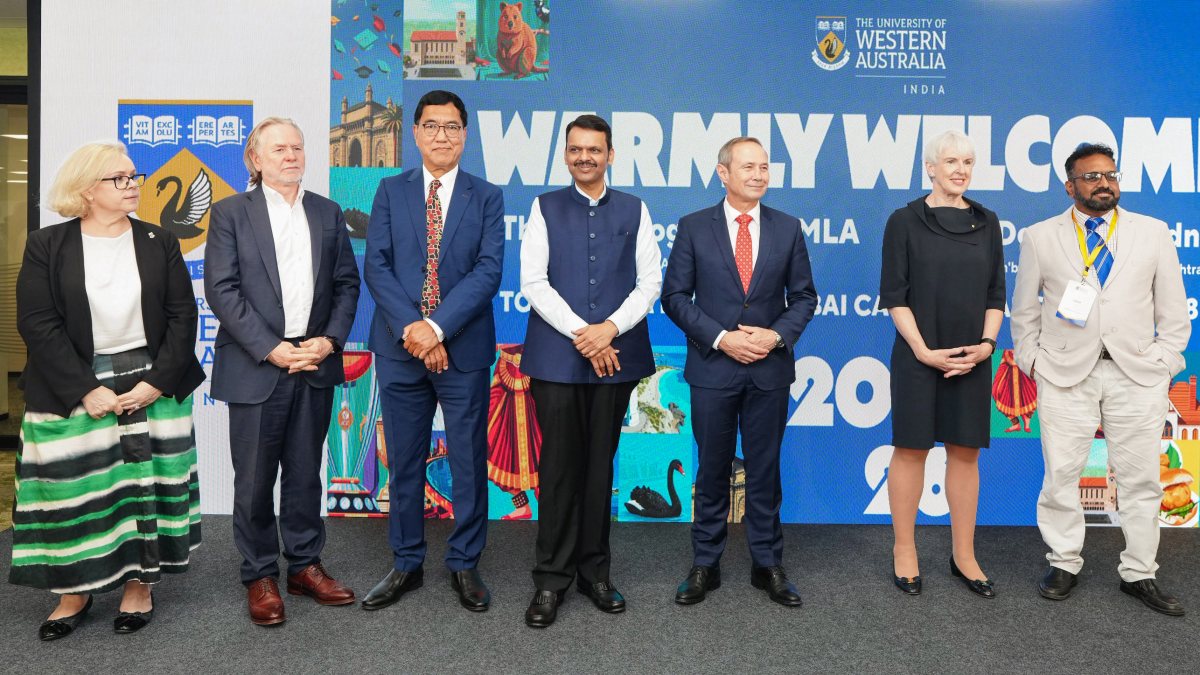 Fadnavis inaugurates University of Western Australia Mumbai campus