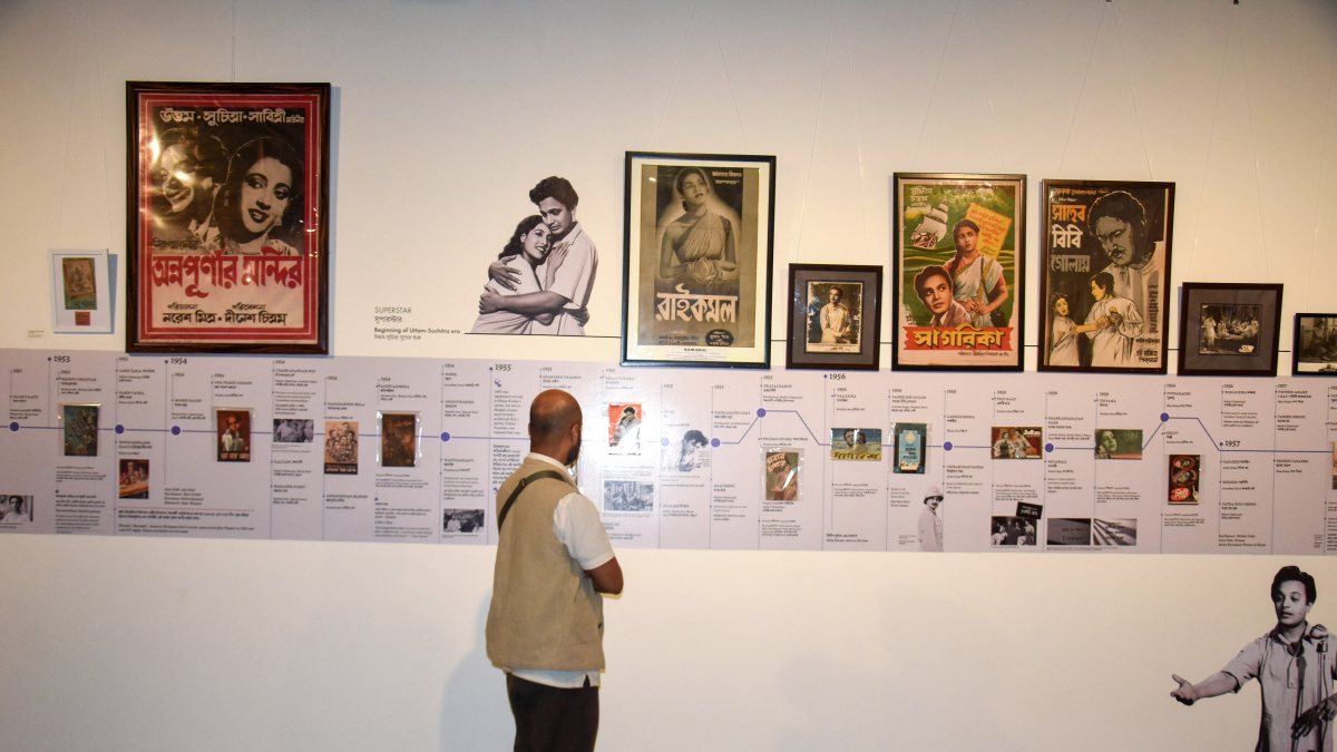 Film lover explores Uttam Kumar centenary exhibition in Kolkata
