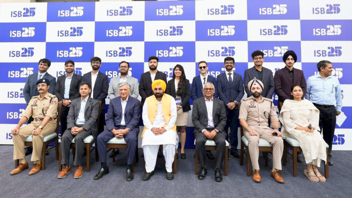 Punjab CM Bhagwant Mann attends ISB Leadership Summit in Mohali