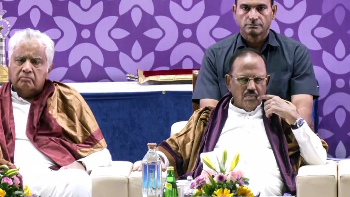 NSA Ajit Doval attends IIT Roorkee convocation ceremony