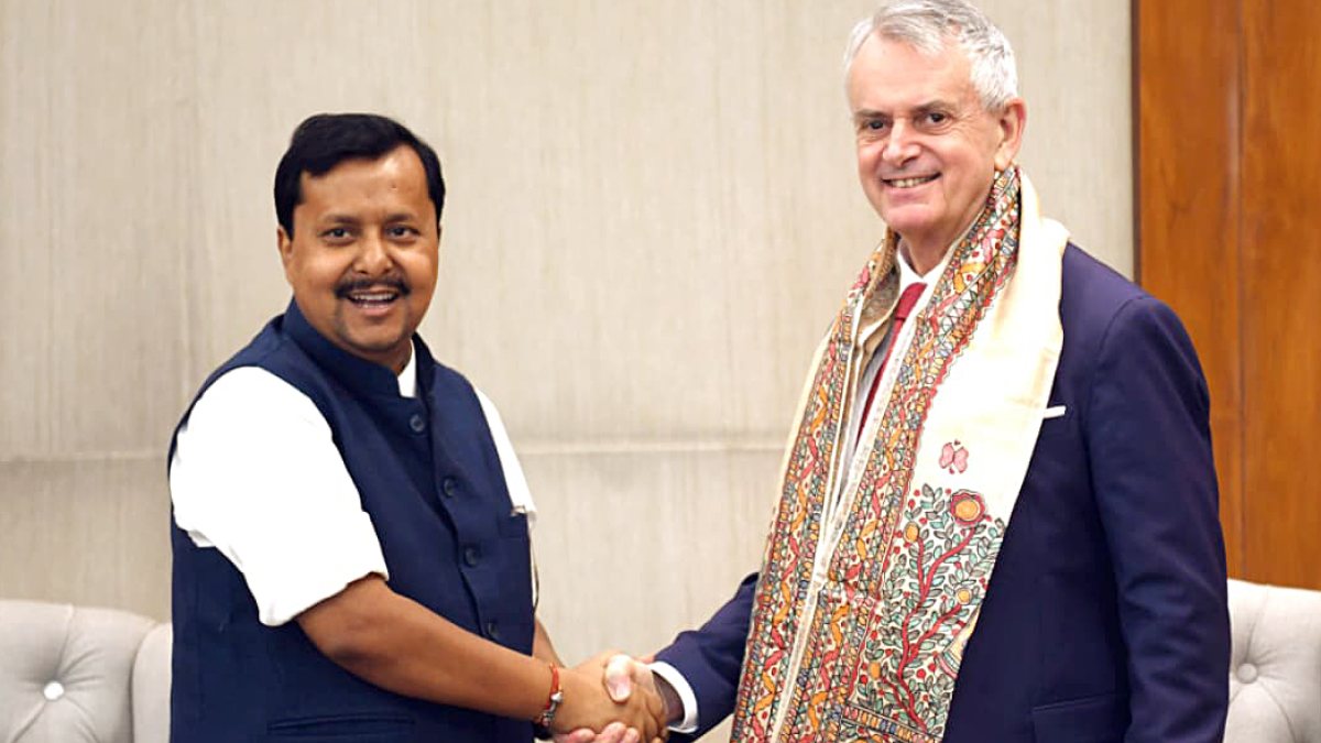 BJP chief Nitin Nabin meets Canada high commissioner in Delhi