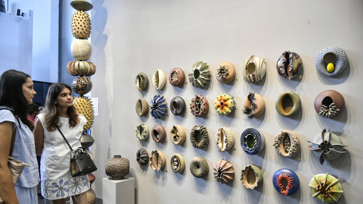 Ceramic art installations draw visitors at Hyderabad design festival
