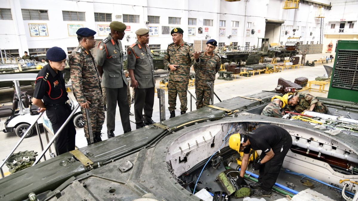 Indian South African army officials meet for staff talks