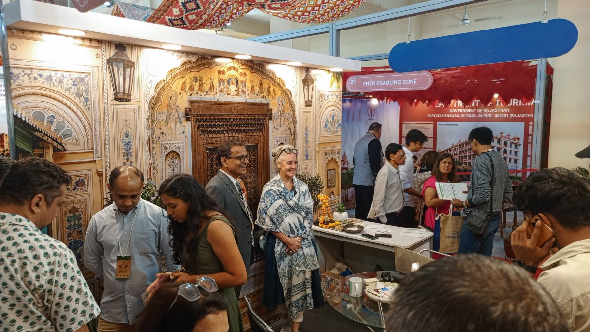 Rajasthan Domestic Travel Mart held at Jaipur Birla Auditorium