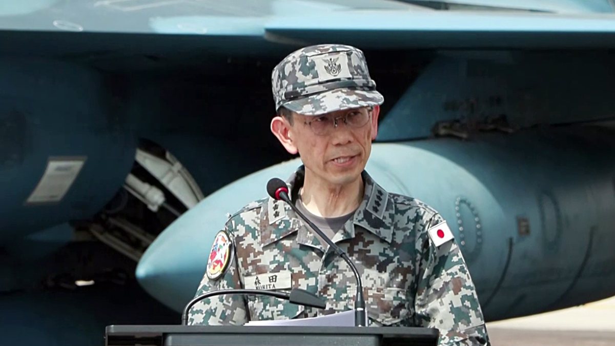 Japan air force chief speaks at Veer Guardian 2026 in Jodhpur