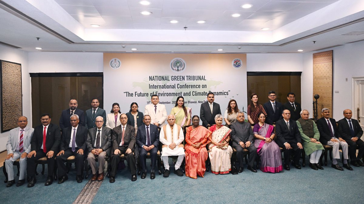 President Murmu attends NGT climate conference valedictory session