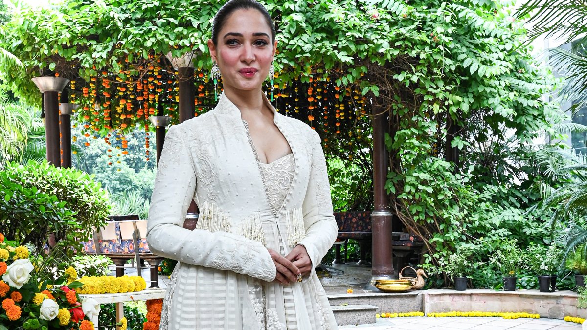 Tamannaah Bhatia promotes The VVaan in New Delhi