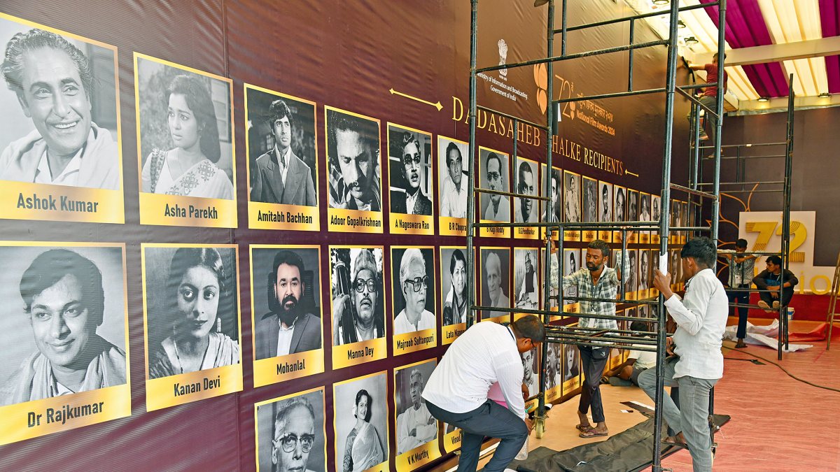 Preparations underway for 72nd National Film Awards in Kevadia