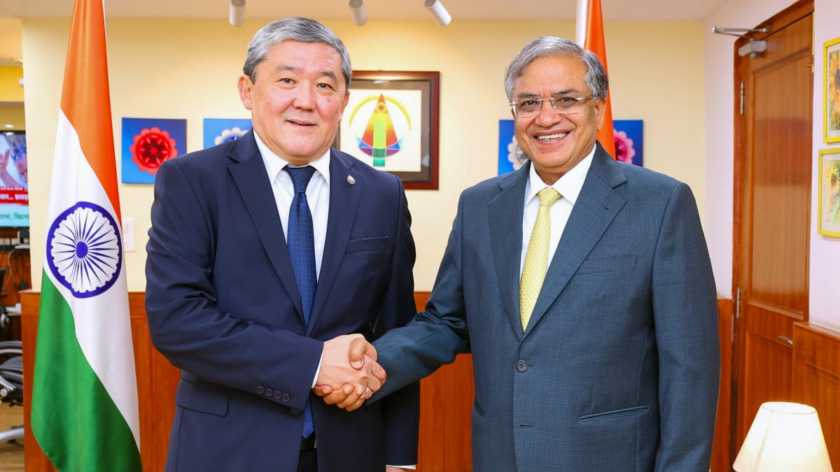 CEC Gyanesh Kumar meets Kyrgyz ambassador in New Delhi
