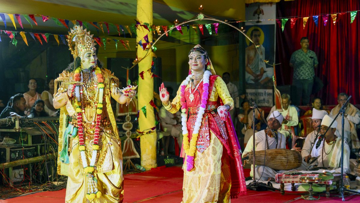 Performers celebrate Sankardev birth anniversary with Bhaona in Guwahati