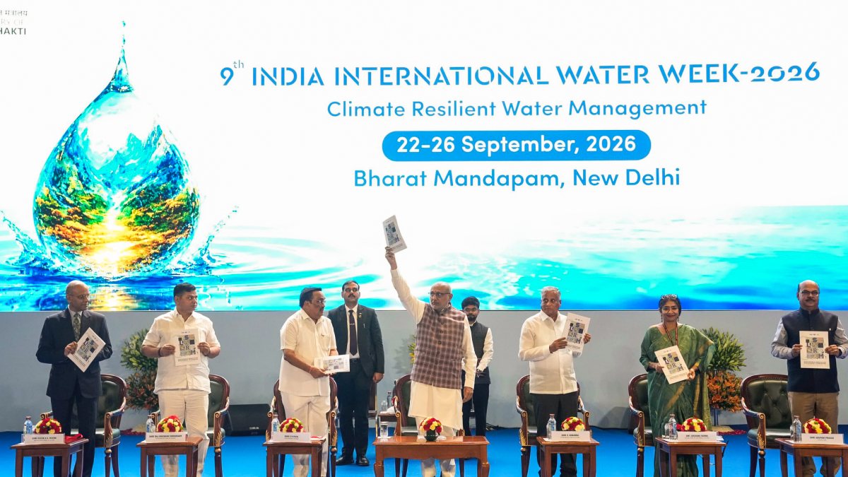 VP Radhakrishnan inaugurates 9th India International Water Week 2026
