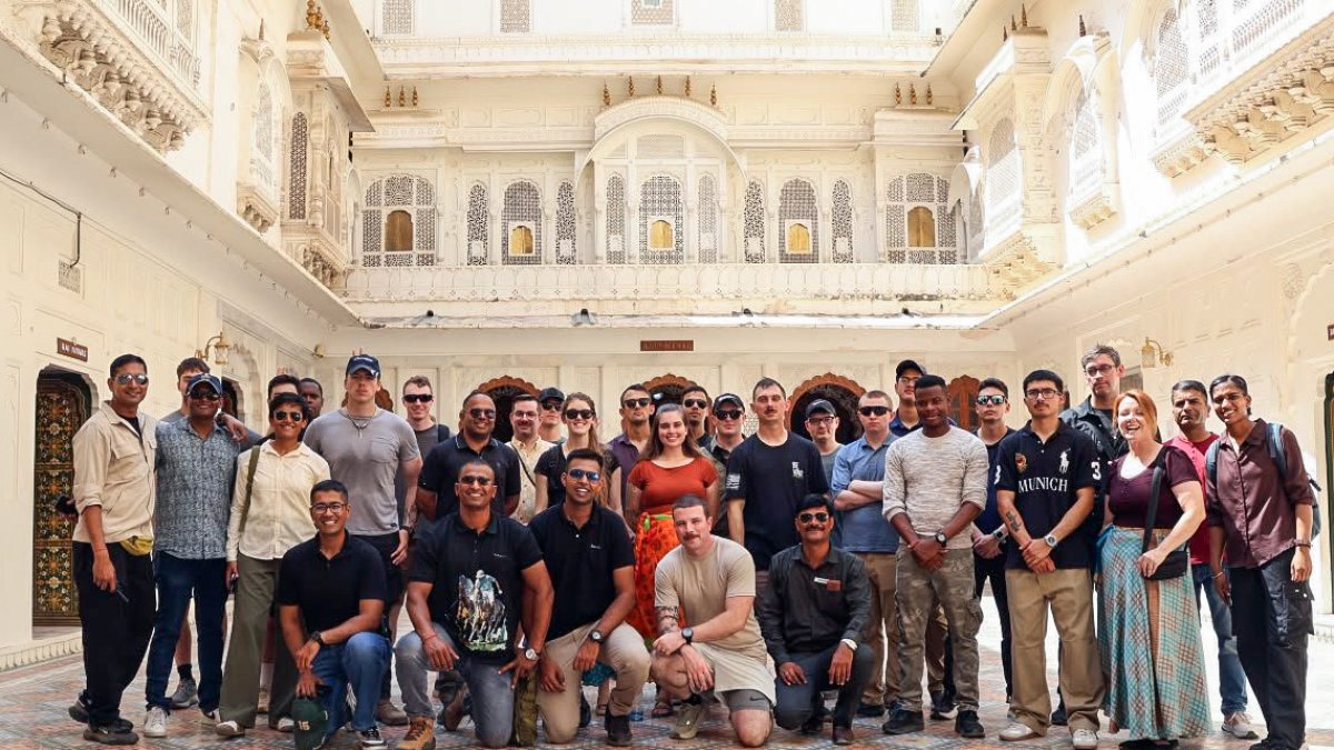 Indian US troops visit Junagarh Fort during Yudh Abhyas 2026