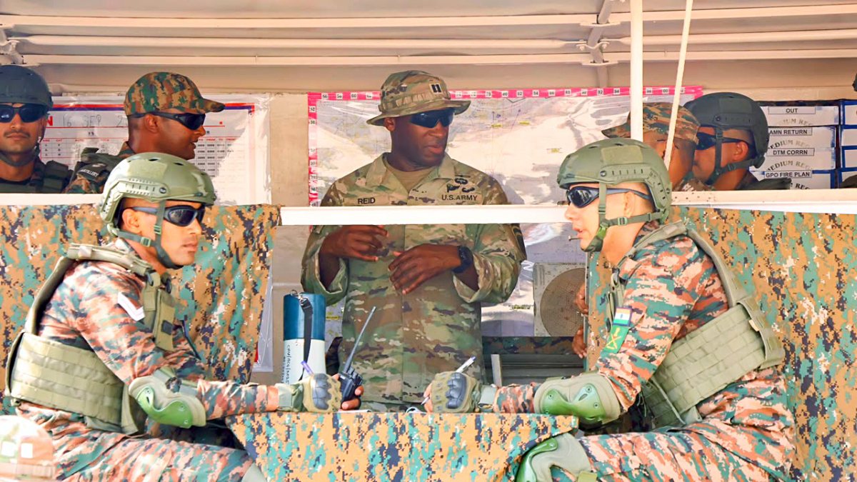 Indian US soldiers train at Yudh Abhyas 2026 in Bikaner