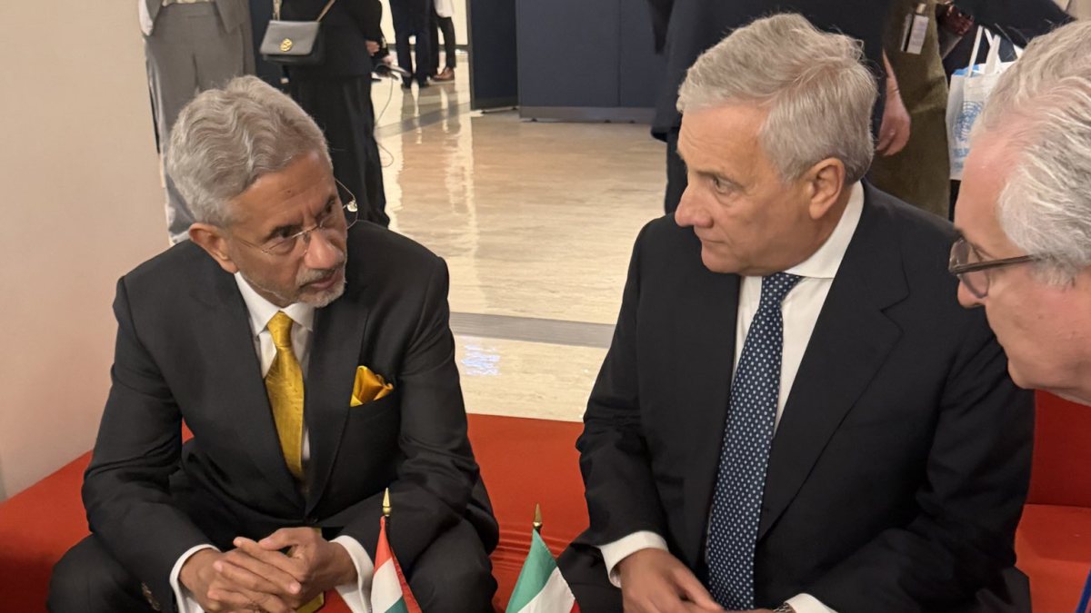 Jaishankar meets Italian deputy PM Tajani at UNGA