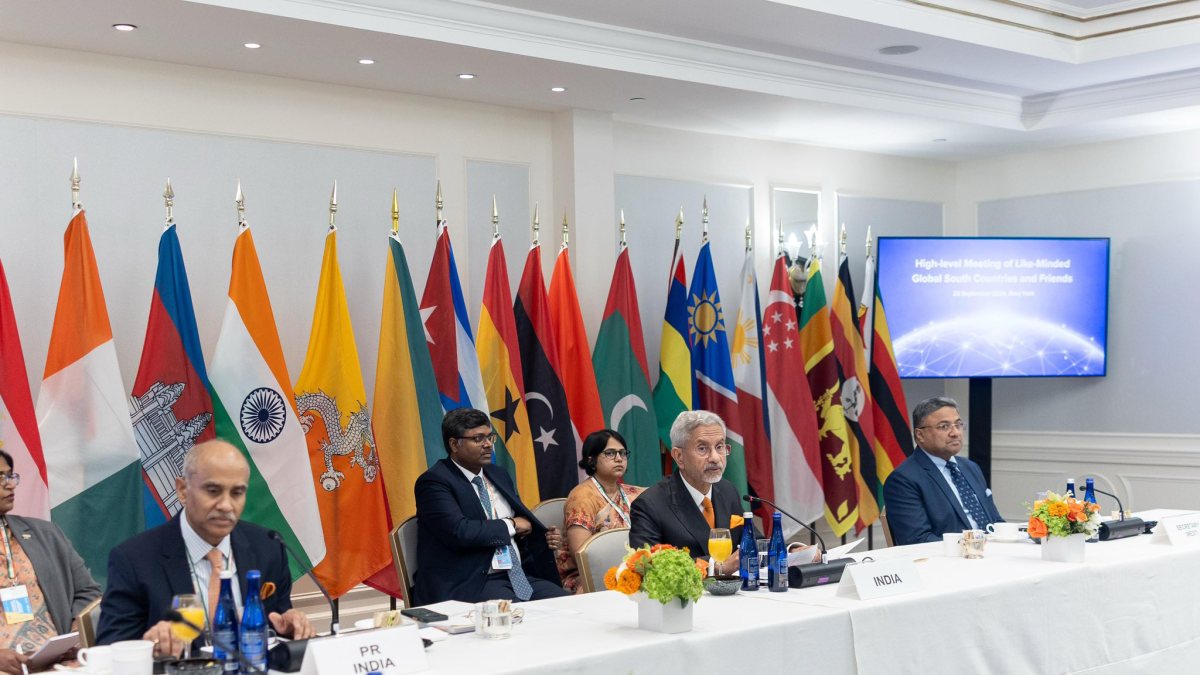 Jaishankar chairs Global South meeting at UNGA81 in New York