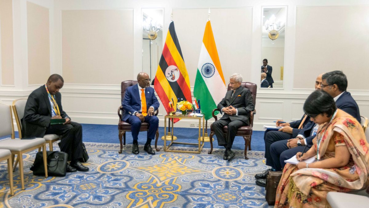 Jaishankar meets Uganda counterpart at UN General Assembly