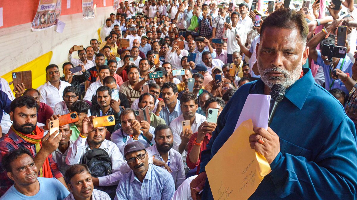 Pappu Yadav joins protest over Bihar exam irregularities