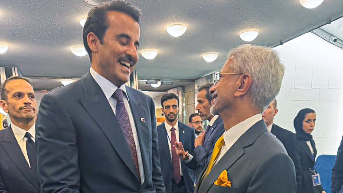 Jaishankar meets Qatar Emir on UNGA sidelines in New York