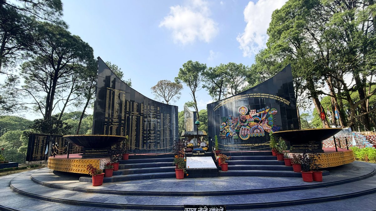 Himachal Pradesh State War Memorial in Dharamshala