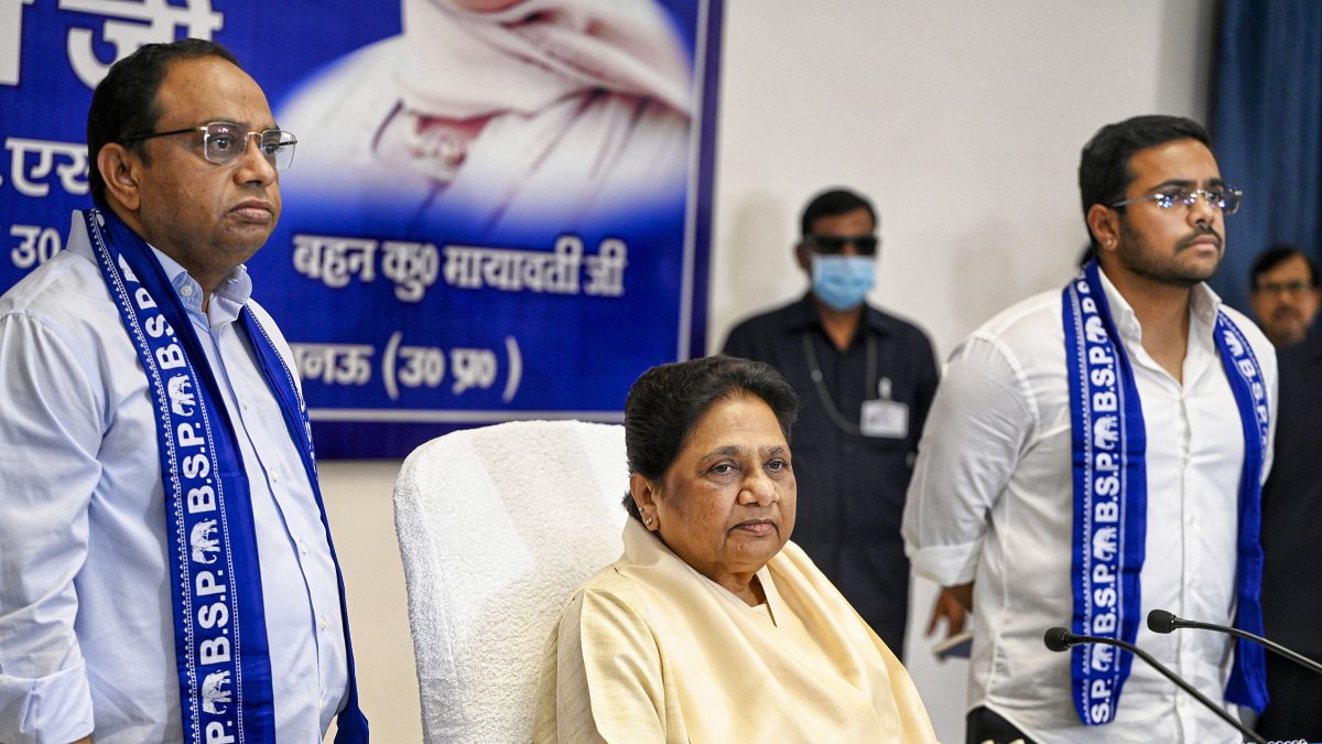 Mayawati meets BSP office bearers ahead of assembly polls