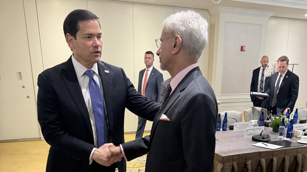 Jaishankar meets Rubio at UN General Assembly in New York