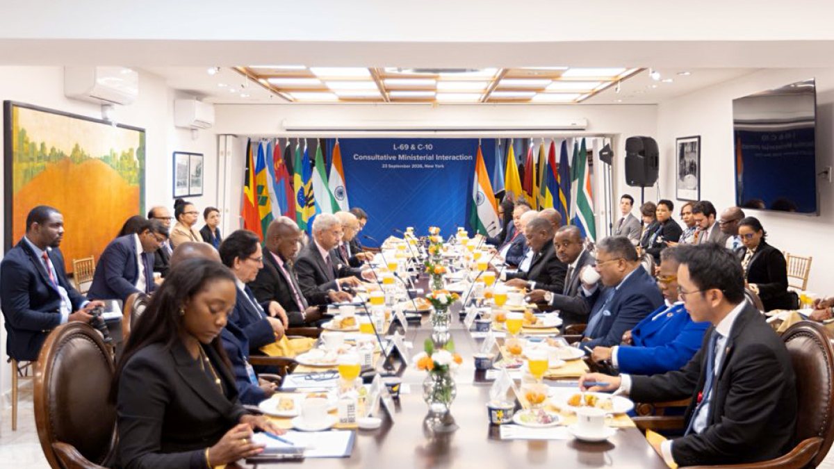 Jaishankar co-chairs L.69 meeting on UNSC reform in New York