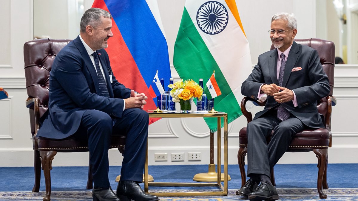 Jaishankar meets Slovenian counterpart on UNGA sidelines