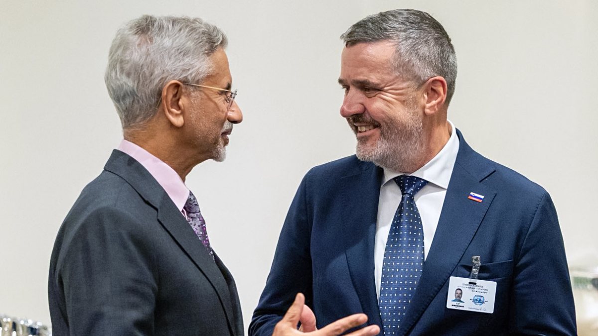 Jaishankar meets Slovenian counterpart on UNGA sidelines
