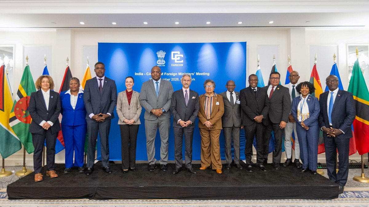 Jaishankar meets CARICOM foreign ministers at UNGA 81 in New York