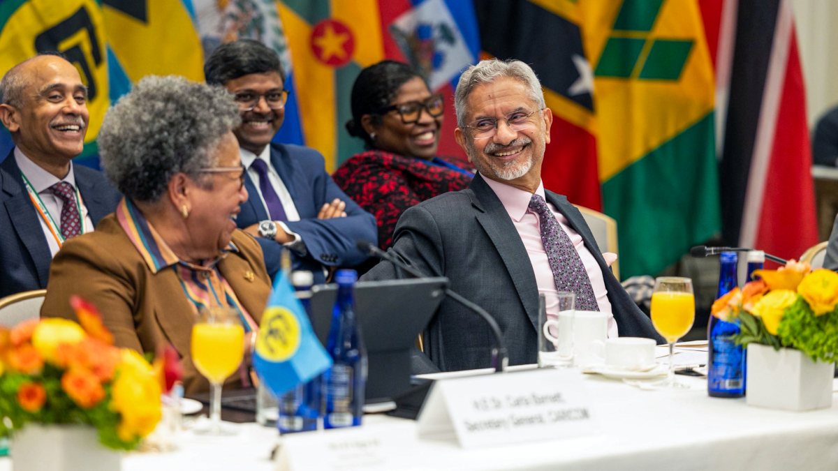 Jaishankar meets CARICOM foreign ministers at UNGA81 in New York