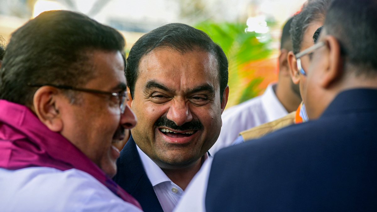 Gautam Adani meets Suvendu Adhikari at Kolkata hospital event