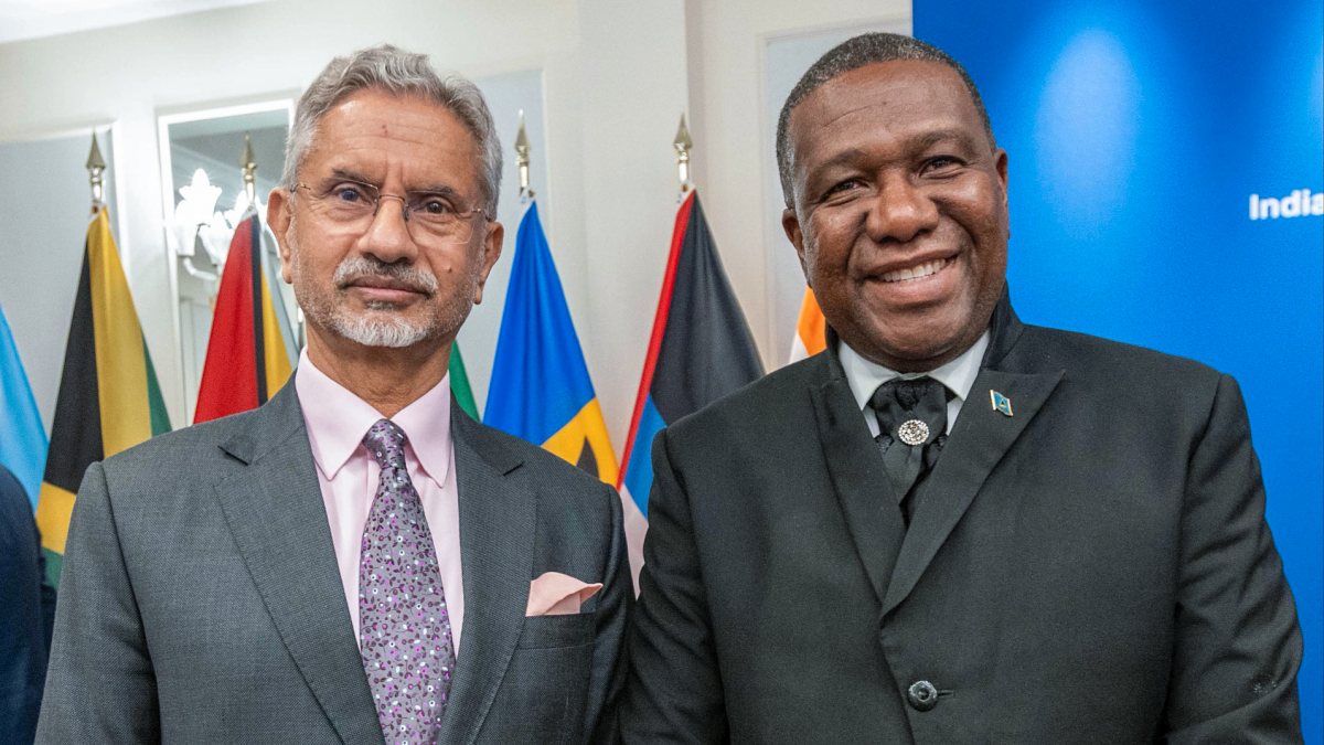 Jaishankar meets Saint Lucia foreign minister at UNGA