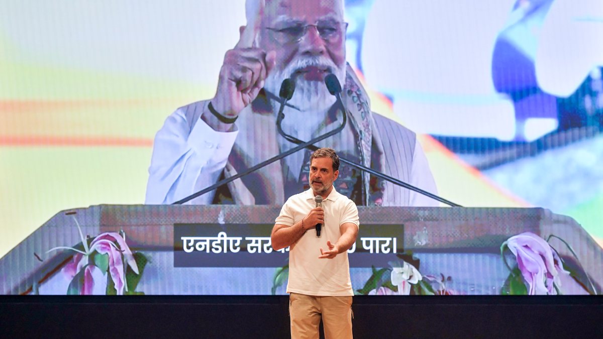 Rahul Gandhi addresses press conference in New Delhi