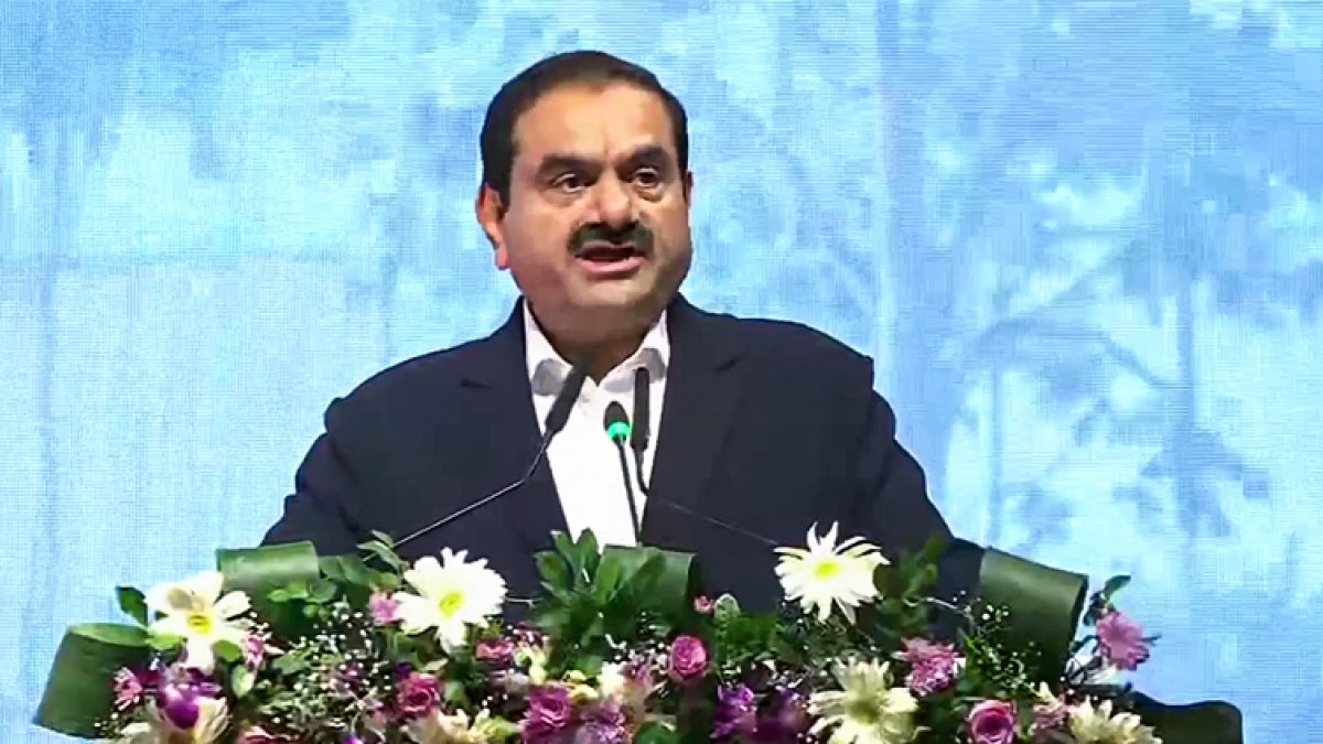 Gautam Adani speaks at Kolkata hospital foundation ceremony