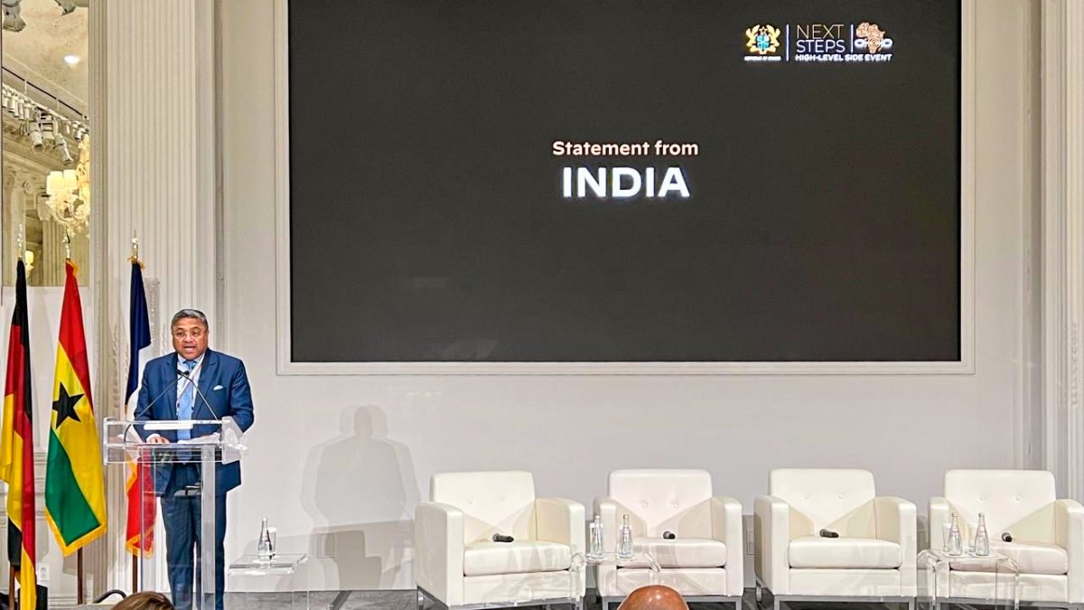 MEA spokesperson addresses reparatory justice event in New York